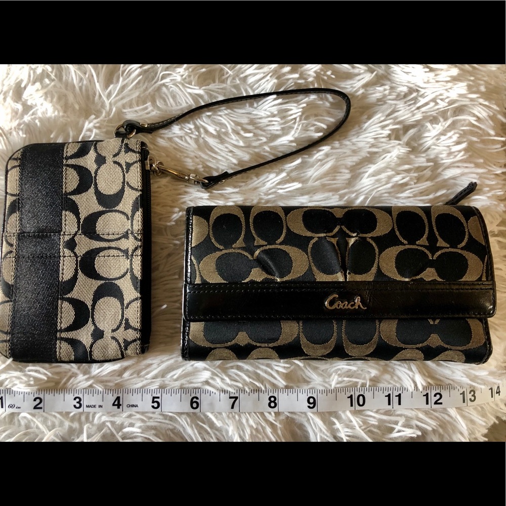 Coach wallet and wristlet